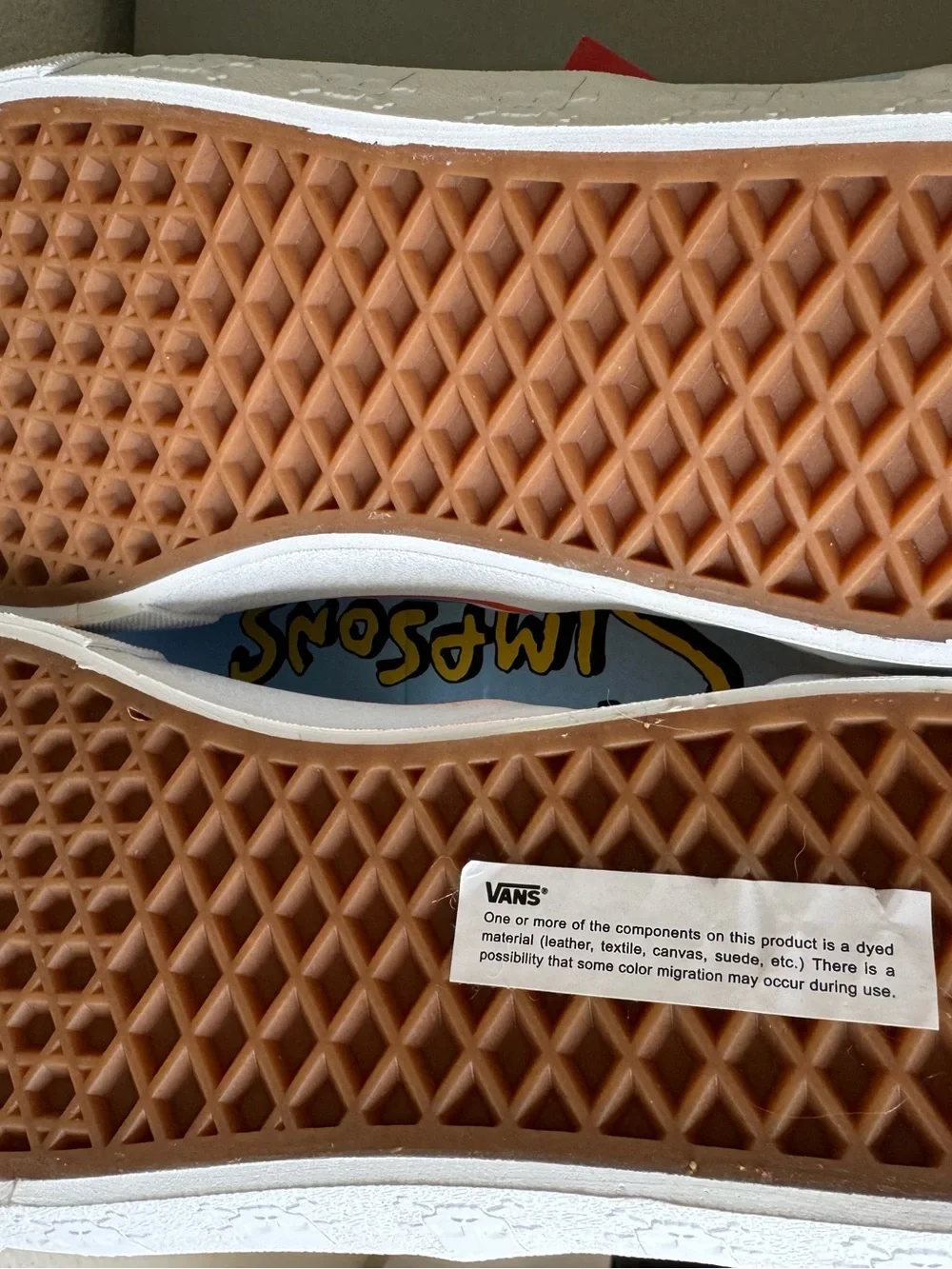 NWT Vans Slip on Pro The Simpsons